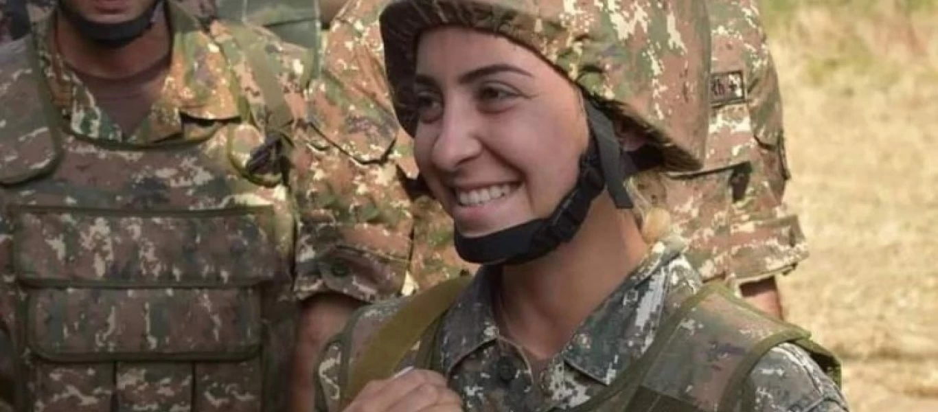 Εθελόντριες από την Αρμενία κατατάσσονται στον στρατό να βοηθήσουν στον αγώνα στο Αρτσάχ